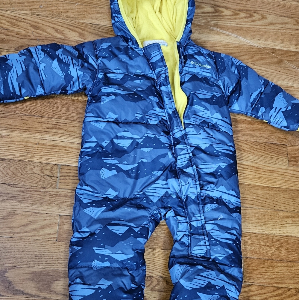 EUC Columbia Snuggly Snowsuit for Toddler